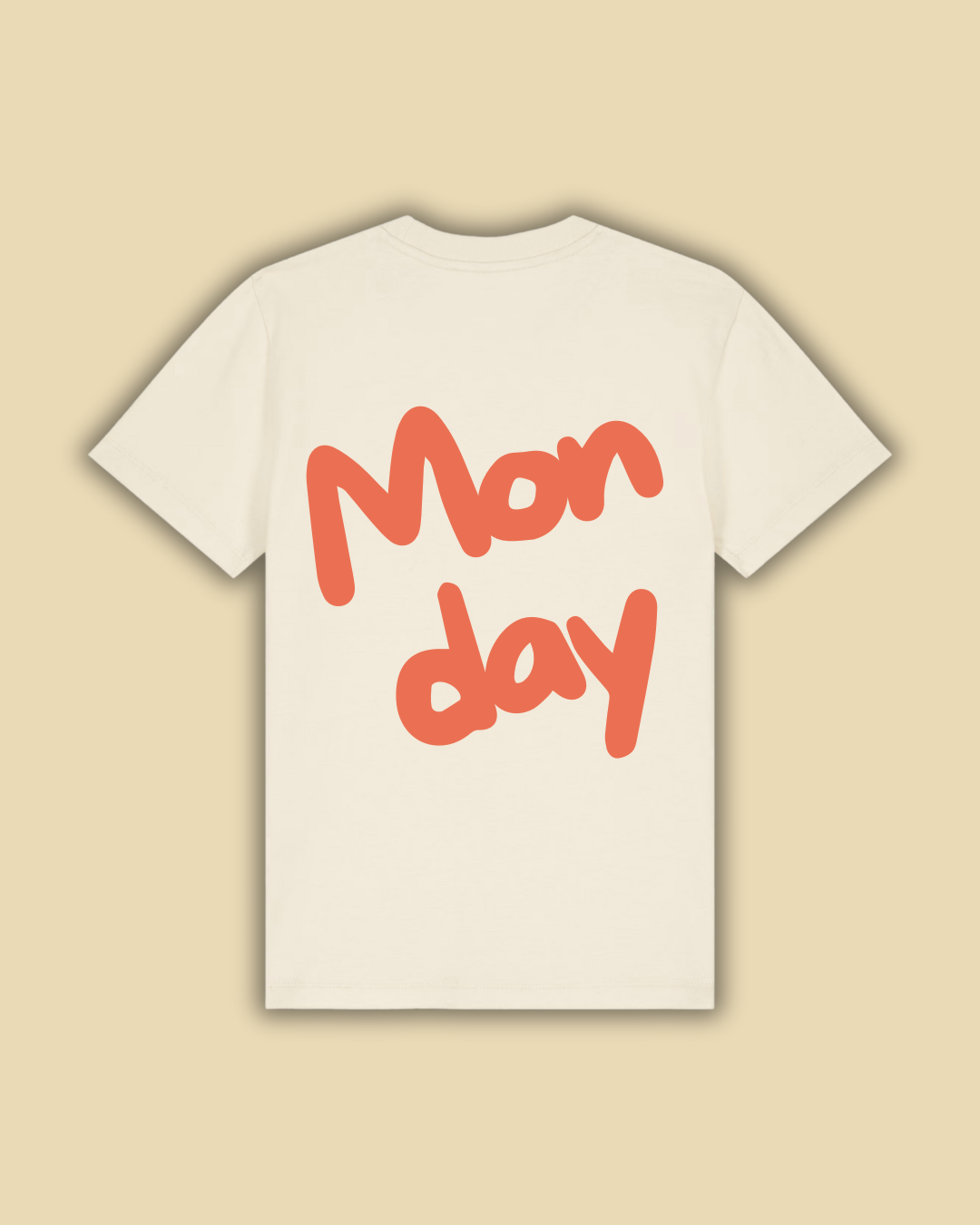 Monday T-Shirt - Kids Tee - Natural Raw