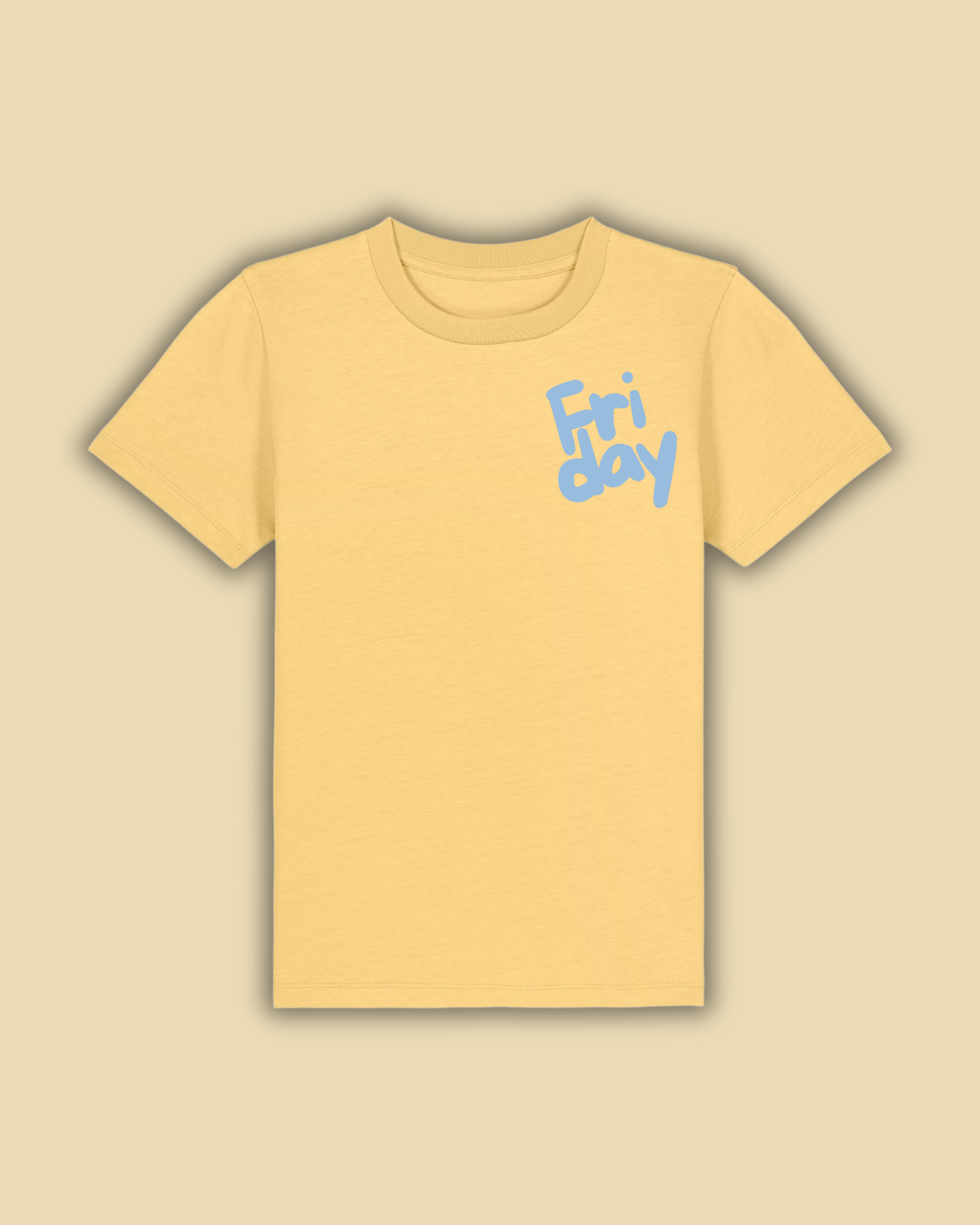 Friday T-Shirt - Kids Tee - Yellow