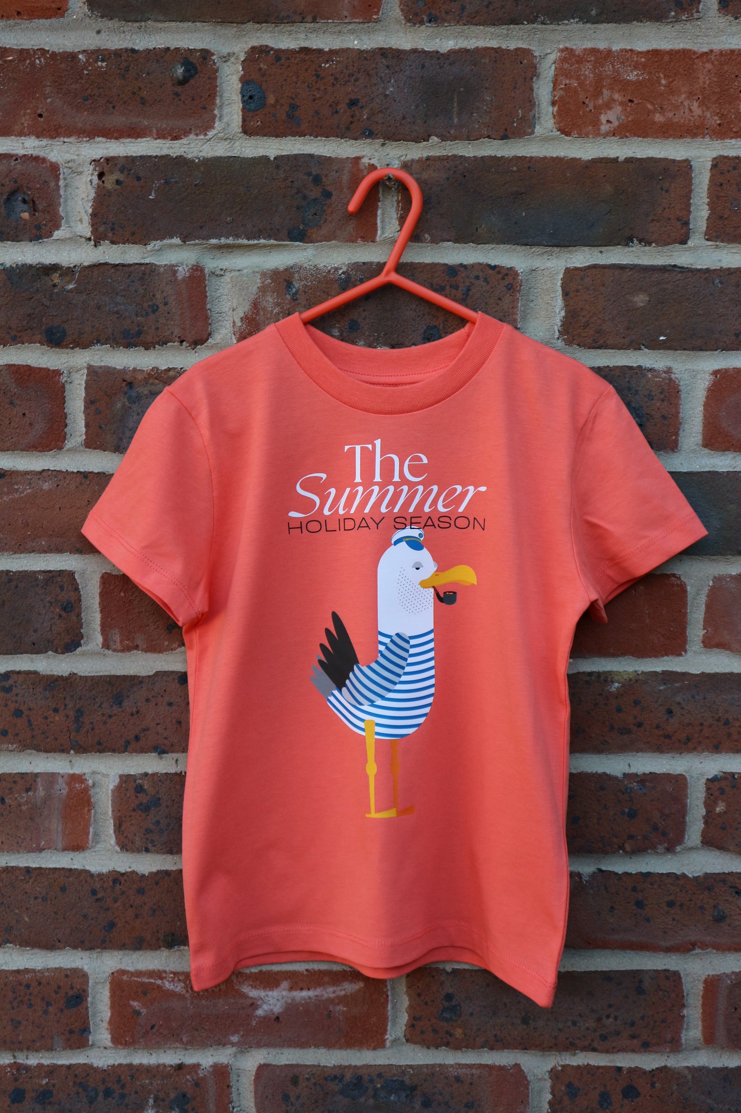 Captain Seagull - Summer Holiday Series - Kids T-Shirt - Fiesta
