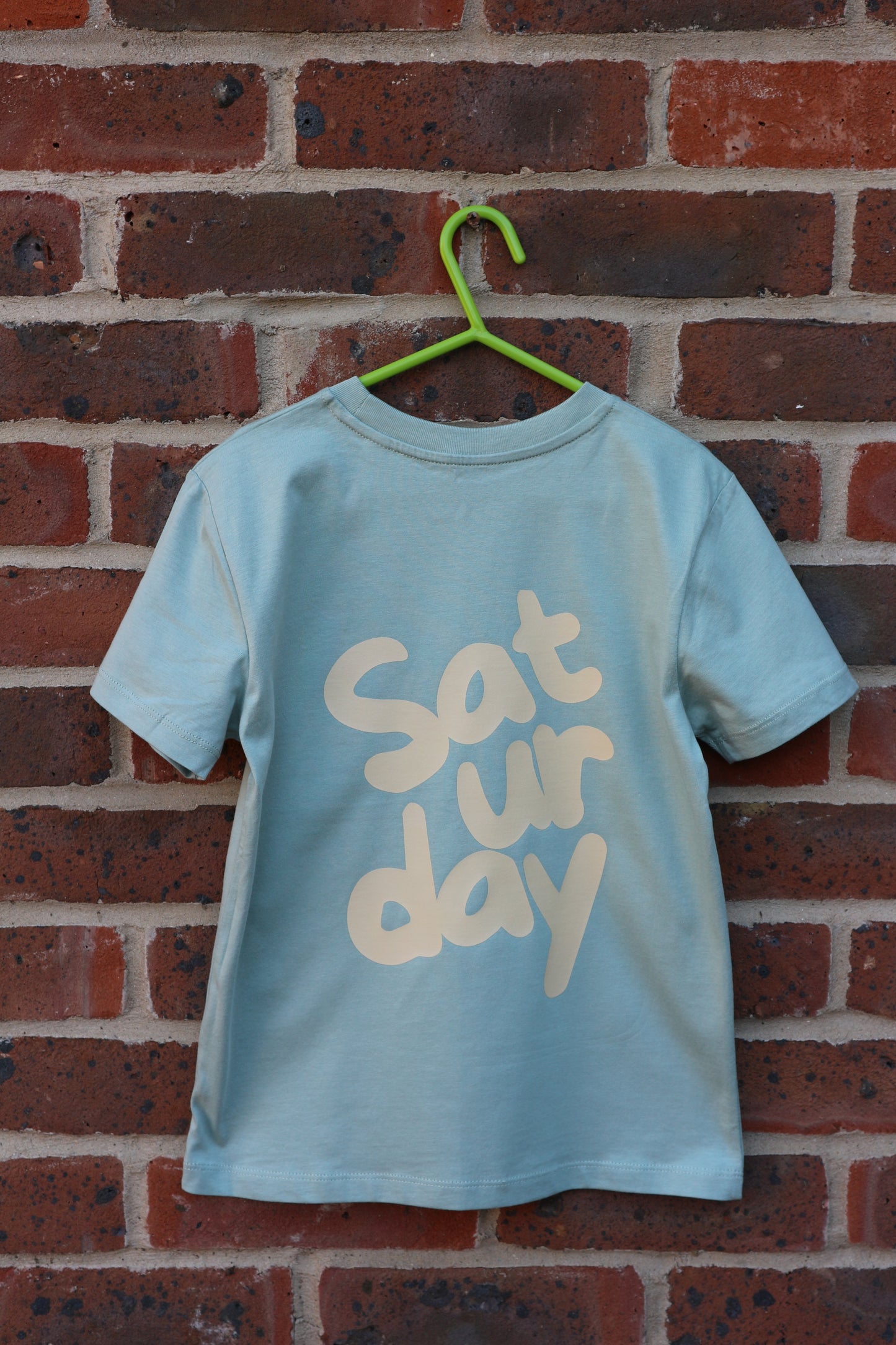 Saturday T-Shirt - Kids Tee - Aloe