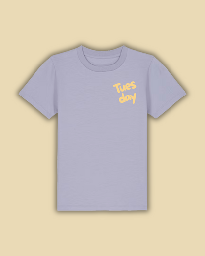 Tuesday T-Shirt - Kids Tee - Lavender