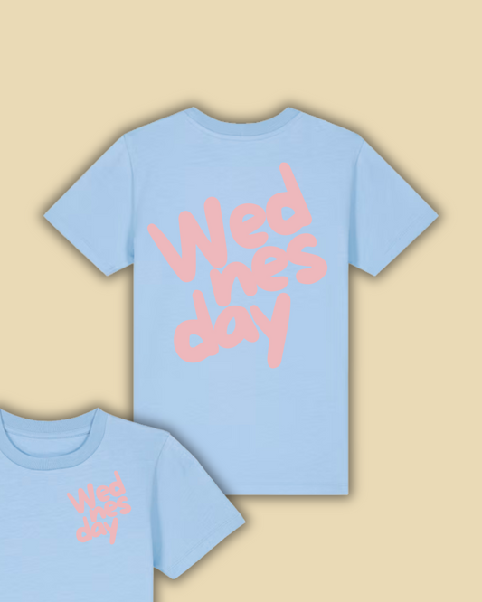 Wednesday T-Shirt - Kids Tee - Blue