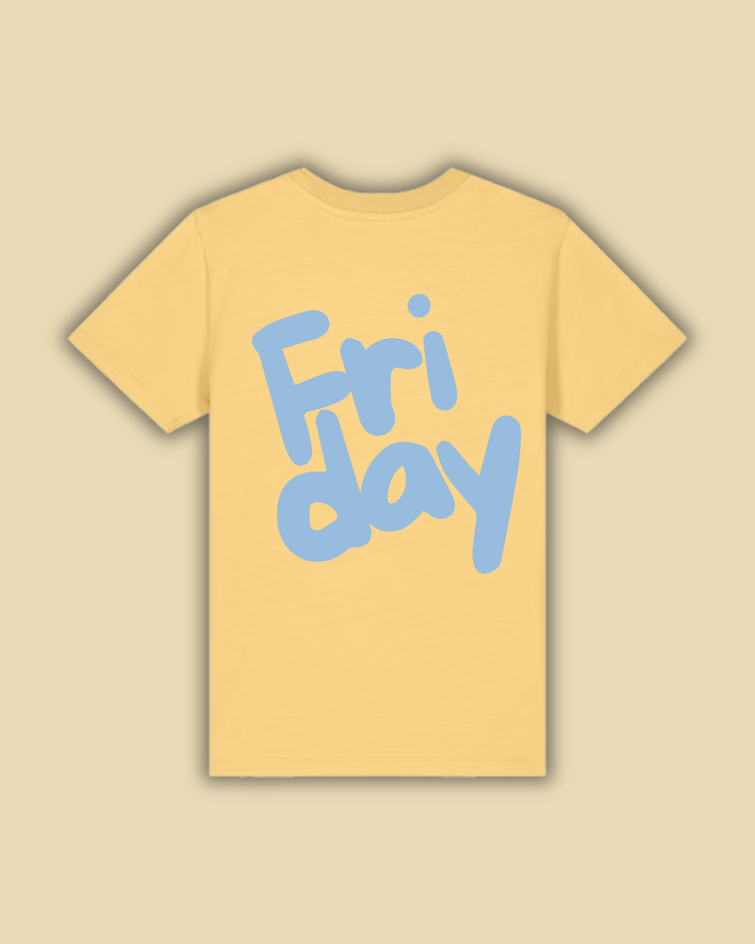 Friday T-Shirt - Kids Tee - Yellow